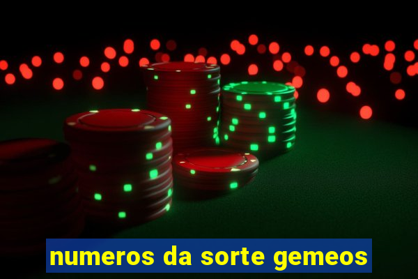 numeros da sorte gemeos